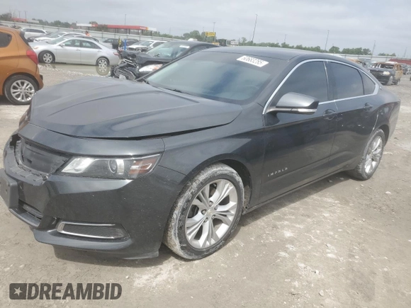 2015 Chevrolet Impala LT z VIN 2G1115SL3F9220083, wystawiony jako Copart lot #60683285 z przebiegiem 153 923 mil mil oraz Szkoda całkowita • Salvage title. Historia ofert i sprzedaży dostępna na DreamBid. Obrazek 1.