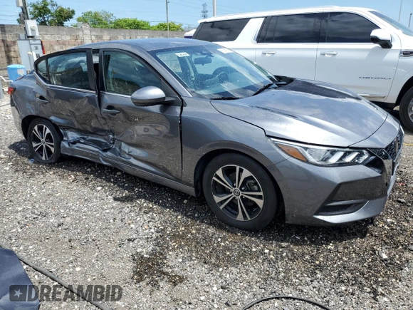 2023 Nissan Sentra SV z VIN 3N1AB8CV7PY284315, wystawiony jako Copart lot #58055105 z przebiegiem 53 915 mil mil oraz Nie do naprawy • Non repairable. Historia ofert i sprzedaży dostępna na DreamBid. Obrazek 4.