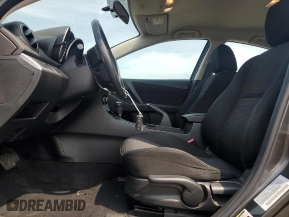 2013 Mazda 3 i Touring with VIN JM1BL1VPXD1835874, listed as a Copart auction lot 59709455 with 101,602 mi miles and Salvage title. Bid and sale history available at DreamBid. Image 7.