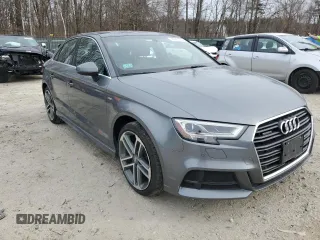 2018 Audi A3 Sedan Premium Plus with VIN WAUJ8GFF5J1041167, listed as a Copart auction lot 49237444 with 75,426 mi miles and Salvage Title. Bid and sale history available at carsss.com. Image 4.
