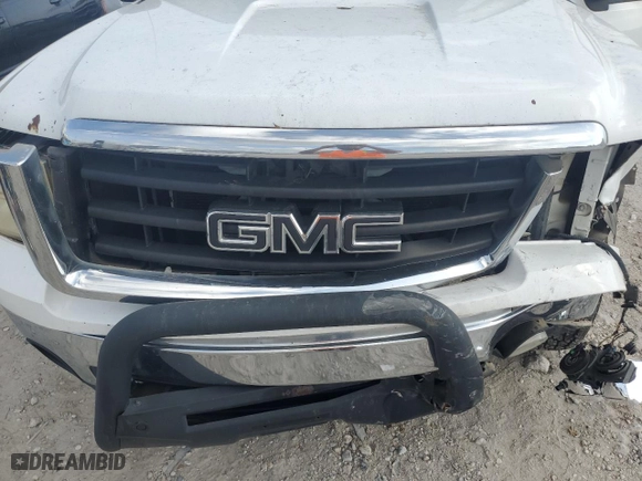 2007 GMC Sierra 1500 SLE1 with VIN 2GTEC19C971685890, listed as a Copart auction lot 44983525 with 282,628 mi miles and Salvage Title. Bid and sale history available at carsss.com. Image 12.