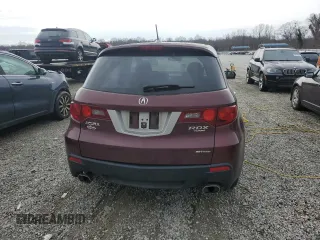 2010 Acura RDX Tech Pkg with VIN 5J8TB1H52AA004206, listed as a Copart auction lot 47984305 with 159,134 mi miles and Salvage Title. Bid and sale history available at carsss.com. Image 6.
