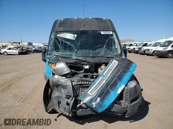 2014 Ram ProMaster Cargo with VIN 3C6TRVBG1EE103007, listed as a Copart auction lot 72050954 with 198,197 mi miles and Salvage Title. Bid and sale history available at DreamBid. Image 5.