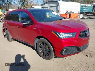 2020 Acura MDX w/Advance/Entertainment Pkg with VIN 5J8YD4H93LY000194, listed as a IAAI auction lot 41292756 with 55,274 mi miles. Bid and sale history available at carsss.com. Image 1.