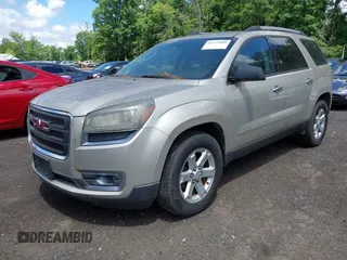 2014 GMC Acadia SLE z VIN 1GKKRNED8EJ154999, wystawiony jako IAAI lot #42279989 z przebiegiem Nie podano mil oraz . Historia ofert i sprzedaży dostępna na DreamBid. Obrazek 2.
