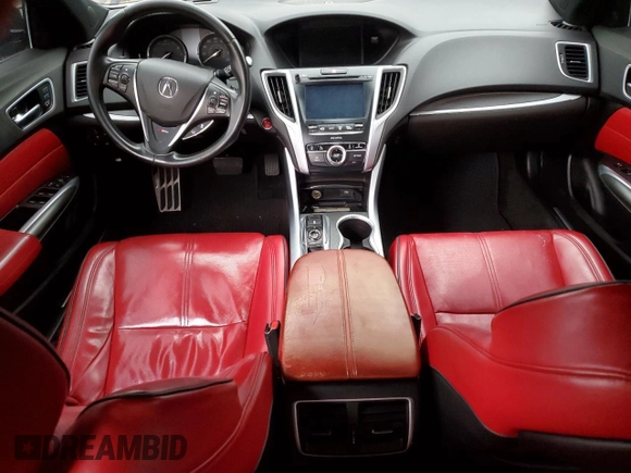2019 Acura TLX w/A-Spec Pkg with VIN 19UUB2F67KA008467, listed as a Copart auction lot 42804915 with 44,126 mi miles and Salvage Title. Bid and sale history available at carsss.com. Image 8.