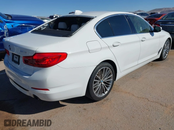 2019 BMW 5 Series 530i with VIN WBAJA5C55KWW41678, listed as a IAAI auction lot 41410453 with 89,756 mi miles and . Bid and sale history available at DreamBid. Image 4.