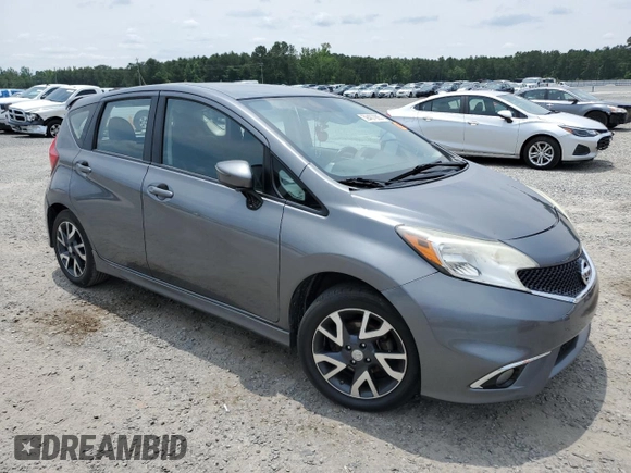 2016 Nissan Note SR with VIN 3N1CE2CP4GL384769, listed as a Copart auction lot 59407905 with 174,302 mi miles and Salvage title. Bid and sale history available at DreamBid. Image 4.