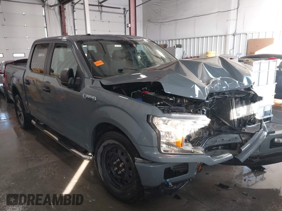 2019 Ford F-150 XL with VIN 1FTEW1EP4KKE93155, listed as a IAAI auction lot 41319964 with 105,248 mi miles. Bid and sale history available at carsss.com. Image 1.