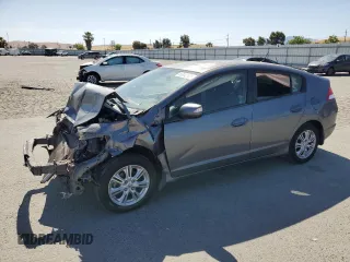 2011 Honda Insight EX with VIN JHMZE2H72BS012582, listed as a Copart auction lot 58642105 with 161,412 mi miles and Salvage title. Bid and sale history available at DreamBid. Image 1.