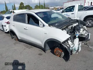 2017 Kia Sportage LX z VIN KNDPMCAC3H7169736, wystawiony jako IAAI lot #41633164 z przebiegiem Nie podano mil oraz . Historia ofert i sprzedaży dostępna na DreamBid. Obrazek 1.