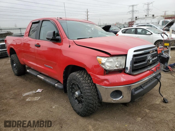2013 Toyota Tundra 4WD Truck with VIN 5TFUM5F11DX046582, listed as a Copart auction lot 50182095 with 0 mi miles and Salvage Title. Bid and sale history available at carsss.com. Image 4.