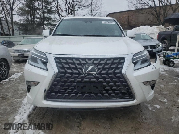 2023 Lexus GX with VIN JTJAM7BX1P5341932, listed as a Copart auction lot 46938075 with 27,315 mi miles and Salvage Title. Bid and sale history available at carsss.com. Image 5.
