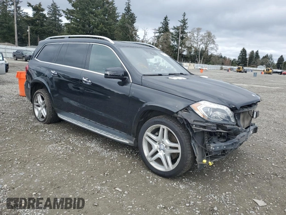 2015 Mercedes-Benz GL-Class GL 550 with VIN 4JGDF7DE5FA498354, listed as a Copart auction lot 47321215 with 100,702 mi miles and Salvage Title. Bid and sale history available at carsss.com. Image 4.