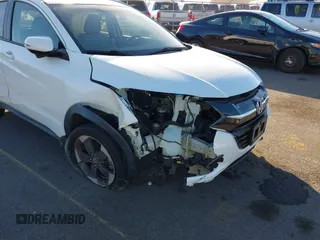 2018 Honda HR-V EX-L Navi with VIN 3CZRU5H73JM704258, listed as a IAAI auction lot 41347136 with 1 mi miles. Bid and sale history available at carsss.com. Image 6.