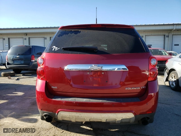 2013 Chevrolet Equinox LTZ with VIN 2GNFLGE33D6136611, listed as a Copart auction lot 46480725 with 173,275 mi miles and Clean Title. Bid and sale history available at carsss.com. Image 6.