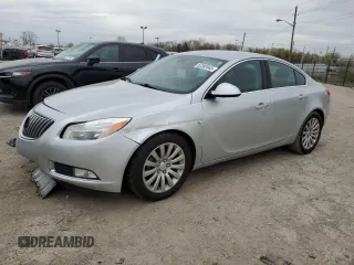 2011 Buick Regal CXL RL1 with VIN 2G4GN5EC7B9210972, listed as a Copart auction lot 52382045 with 136,630 mi miles and Clean title. Bid and sale history available at DreamBid. Image 1.