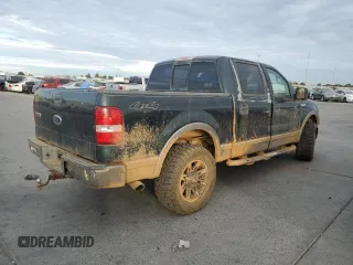 2004 Ford F-150 XLT with VIN 1FTPW14594KA76089, listed as a Copart auction lot 78238354 with 244,231 mi miles and Salvage Title. Bid and sale history available at carsss.com. Image 3.