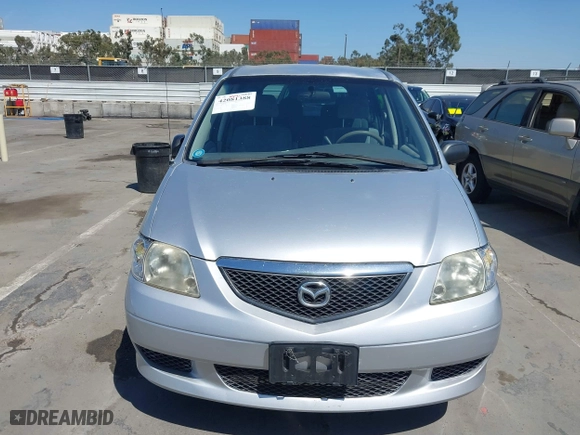 2003 Mazda MPV LX with VIN JM3LW28A230372567, listed as a IAAI auction lot 42081388 with 120,785 mi miles. Bid and sale history available at carsss.com. Image 6.