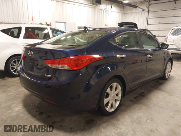 2013 Hyundai Elantra Limited with VIN 5NPDH4AE5DH240990, listed as a IAAI auction lot 42046871 with 138,037 mi miles and . Bid and sale history available at DreamBid. Image 4.