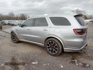 2021 Dodge Durango SRT Hellcat with VIN 1C4SDJH97MC643259, listed as a Copart auction lot 44536555 with 49,489 mi miles and Salvage Title. Bid and sale history available at DreamBid. Image 2.