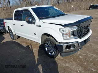 2020 Ford F-150 XL with VIN 1FTEW1E40LFA70167, listed as a IAAI auction lot 41223461 with 147,845 mi miles and . Bid and sale history available at DreamBid. Image 1.