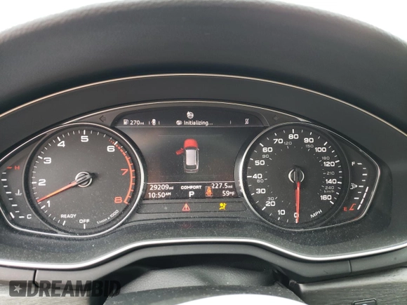 2018 Audi allroad A4 Premium with VIN WA17NAF43JA077242, listed as a Copart auction lot 40792563 with 29,209 mi miles and . Bid and sale history available at DreamBid. Image 9.