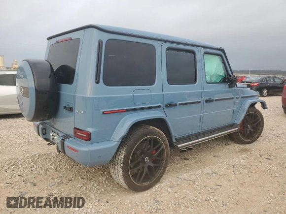 2021 Mercedes-Benz G 63 AMG with VIN W1NYC7HJ4MX423265, listed as a Copart auction lot 73542813 with Not Provided miles and . Bid and sale history available at DreamBid. Image 3.