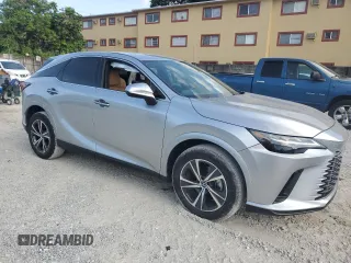 2025 Lexus RX 350 with VIN 2T2BAMBA6SC054765, listed as a Copart auction lot 56404635 with 3,476 mi miles and Salvage title. Bid and sale history available at DreamBid. Image 4.