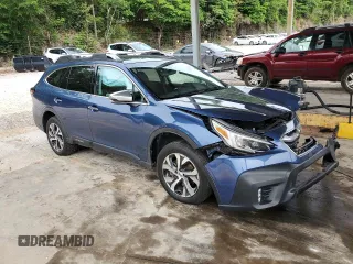 2022 Subaru Outback Touring with VIN 4S4BTAPC8N3196874, listed as a Copart auction lot 56308165 with 44,463 mi miles and Salvage title. Bid and sale history available at DreamBid. Image 4.