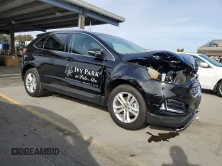 2019 Ford Edge SEL with VIN 2FMPK3J94KBC24182, listed as a Copart auction lot 45706015 with 18,828 mi miles and Salvage Title. Bid and sale history available at carsss.com. Image 4.