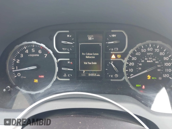 2021 Toyota Tundra SR5 with VIN 5TFDY5F15MX035556, listed as a IAAI auction lot 42289628 with 84,868 mi miles and . Bid and sale history available at DreamBid. Image 7.