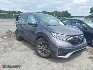 2021 Honda CR-V EX-L with VIN 5J6RW1H88MA007844, listed as a IAAI auction lot 40259157 with 19,571 mi miles. Bid and sale history available at carsss.com. Image 1.