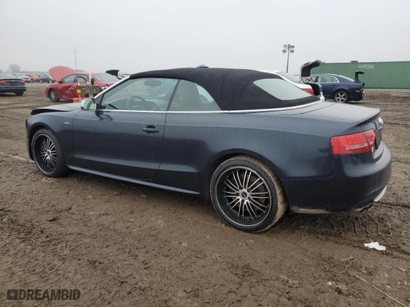 2011 Audi S5 Prestige with VIN WAUVGAFH9BN005382, listed as a Copart auction lot 43701155 with 148708 miles and Salvage Title. Bid and sale history available at carsss.com. Image 2.