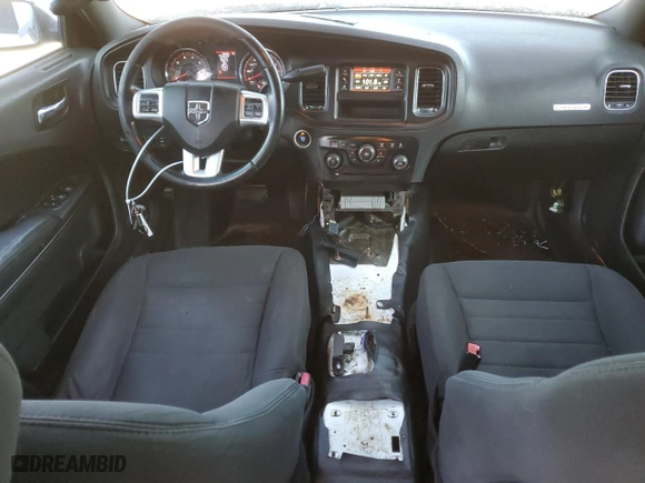 2013 Dodge Charger Police with VIN 2C3CDXAT9DH629412, listed as a Copart auction lot 42814645 with 155,418 mi miles and Non Repairable. Bid and sale history available at carsss.com. Image 8.