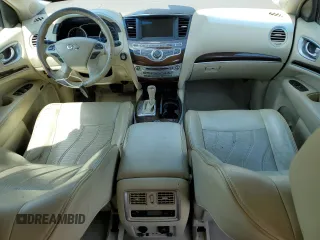 2013 Infiniti JX35 with VIN 5N1AL0MN6DC345311, listed as a Copart auction lot 67188584 with 173,822 mi miles and Salvage Title. Bid and sale history available at carsss.com. Image 8.