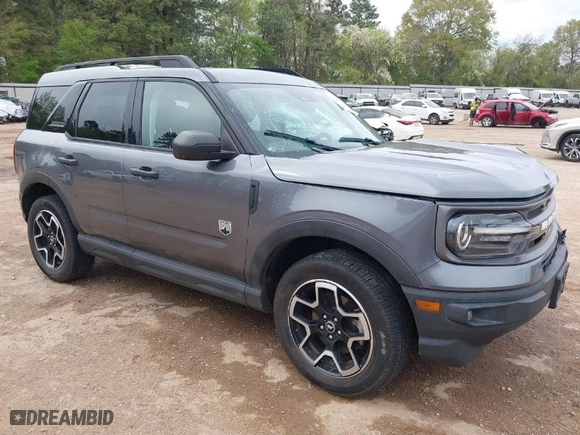 2021 Ford Bronco Sport Big Bend with VIN 3FMCR9B66MRA09358, listed as a IAAI auction lot 41899391 with 127,317 mi miles. Bid and sale history available at carsss.com. Image 1.