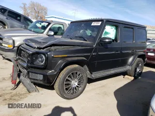 2020 Mercedes-Benz G 550 with VIN W1NYC6BJ9LX343381, listed as a Copart auction lot 43273034 with Not Provided miles and Salvage Title. Bid and sale history available at DreamBid. Image 1.