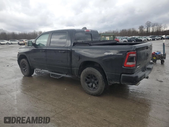 2020 Ram 1500 Big Horn with VIN 1C6SRFFT6LN376381, listed as a Copart auction lot 49869355 with 115,349 mi miles and Salvage Title. Bid and sale history available at carsss.com. Image 2.