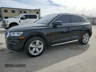 2018 Audi Q5 Premium Plus with VIN WA1BNAFY2J2139995, listed as a Copart auction lot 47162825 with 74,569 mi miles and Salvage Title. Bid and sale history available at carsss.com. Image 1.