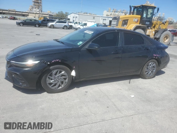 2024 Hyundai Elantra SEL with VIN KMHLM4DG8RU703072, listed as a Copart auction lot 48698685 with 29,827 mi miles and Salvage Title. Bid and sale history available at carsss.com. Image 1.
