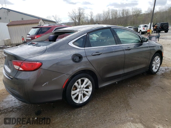 2016 Chrysler 200 LX with VIN 1C3CCCFB4GN194225, listed as a Copart auction lot 51172925 with 123,065 mi miles and Non Repairable. Bid and sale history available at carsss.com. Image 3.