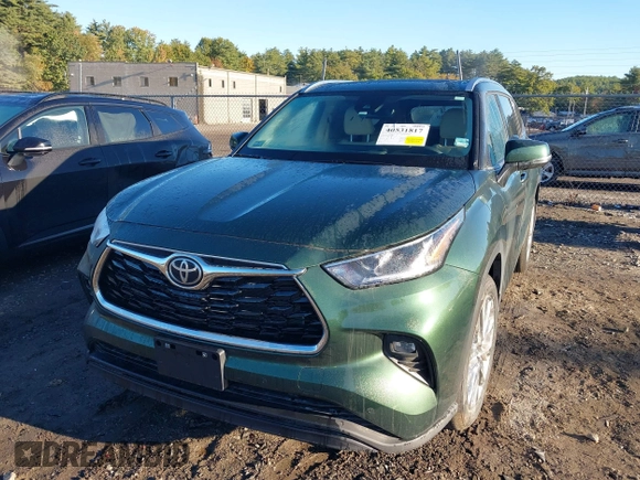 2023 Toyota Highlander L with VIN 5TDKDRBH6PS501843, listed as a IAAI auction lot 40531817 with 12,734 mi miles and . Bid and sale history available at DreamBid. Image 17.