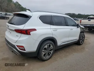 2019 Hyundai Santa Fe Ultimate with VIN 5NMS53AA6KH114767, listed as a Copart auction lot 44411525 with 108,222 mi miles and Salvage Title. Bid and sale history available at carsss.com. Image 3.