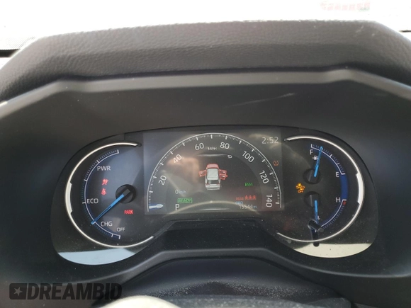 2021 Toyota RAV4 Hybrid XSE with VIN 2T3E6RFV4MW017302, listed as a Copart auction lot 57397275 with 15,544 mi miles and Salvage title. Bid and sale history available at DreamBid. Image 9.