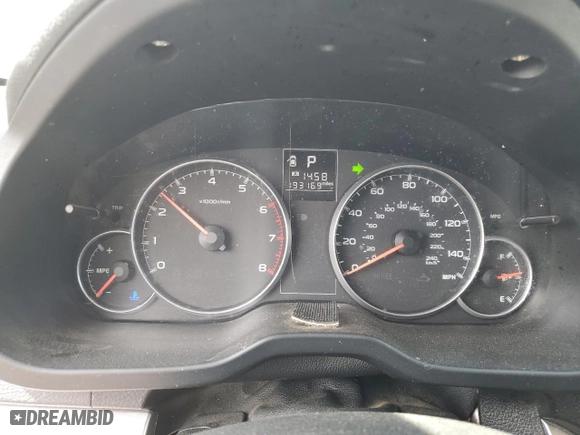 2013 Subaru Outback 2.5i with VIN 4S4BRBAC8D3228962, listed as a Copart auction lot 44514805 with 193,169 mi miles and Salvage Title. Bid and sale history available at carsss.com. Image 9.