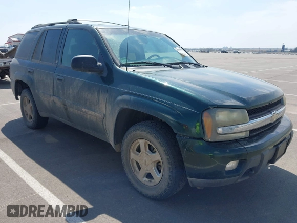 2003 Chevrolet TrailBlazer LTZ with VIN 1GNDT13S632261984, listed as a IAAI auction lot 42055397 with 203,661 mi miles and . Bid and sale history available at DreamBid. Image 1.