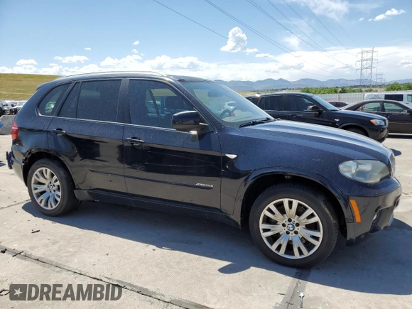 2012 BMW X5 50i with VIN 5UXZV8C59CL426057, listed as a Copart auction lot 63341775 with 92,822 mi miles and Clean title. Bid and sale history available at DreamBid. Image 4.