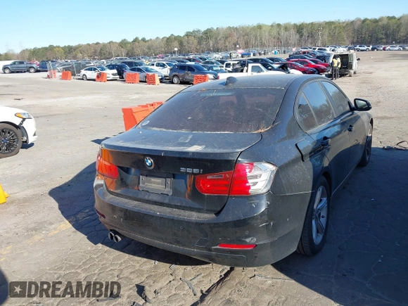 2014 BMW 3 Series 328i with VIN WBA3A5G59ENP31817, listed as a IAAI auction lot 41845296 with 190,437 mi miles. Bid and sale history available at carsss.com. Image 4.