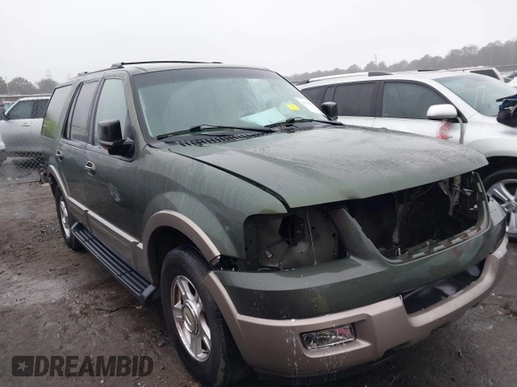2003 Ford Expedition Eddie Bauer with VIN 1FMEU17L63LA33504, listed as a IAAI auction lot 41555416 with 248,636 mi miles. Bid and sale history available at carsss.com. Image 1.